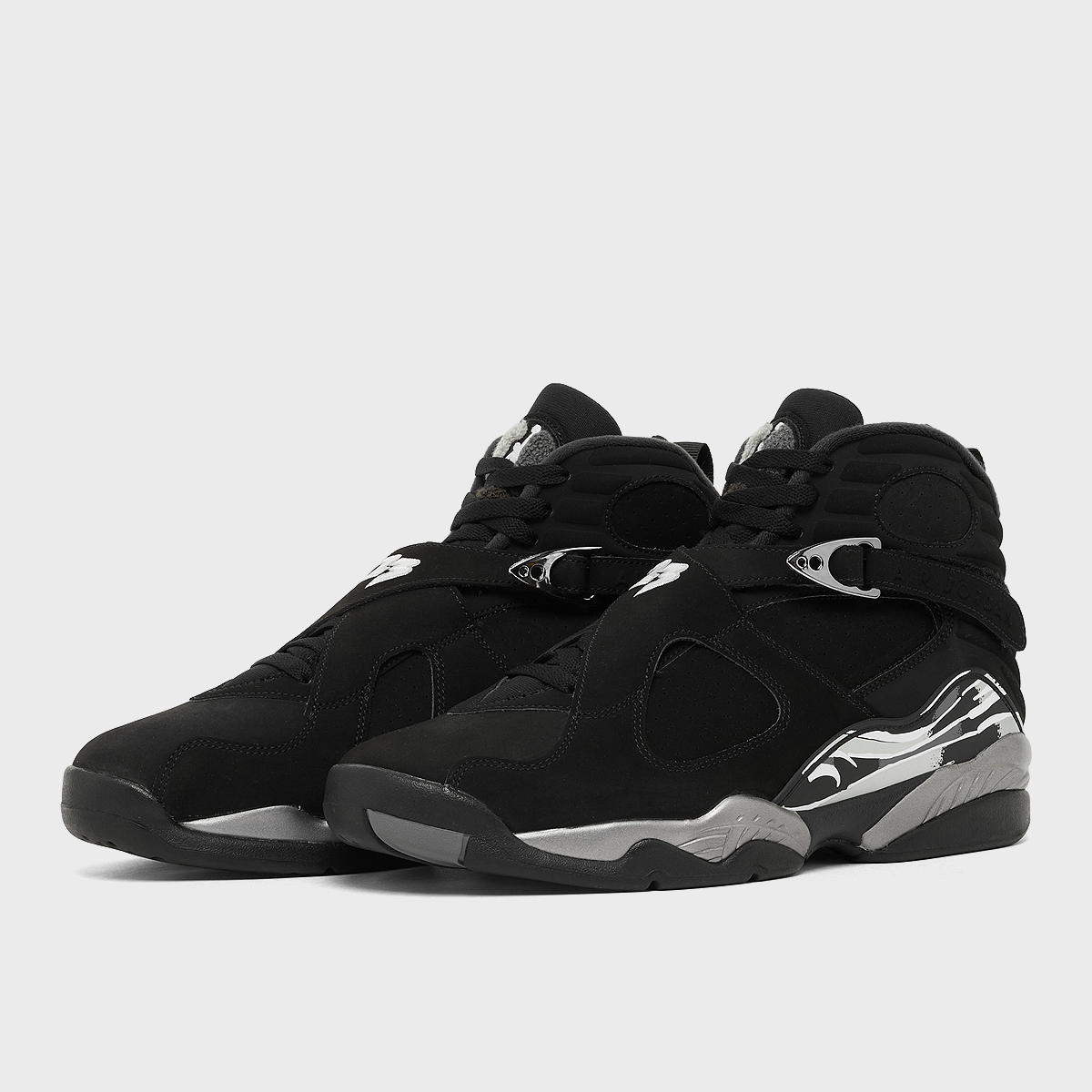 Jordan Air Jordan 8 Retro Blackmulticolor Air Jordan 8 Retro Chrome Noir